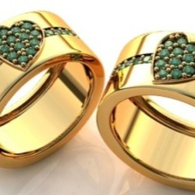 Обручальные кольца Д12025 - Ювелирный салон Даймонд Голд, ювелирный салон-мастерская...