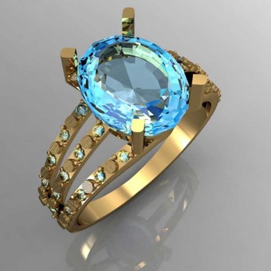 Помолвочное кольцо Д12032 - Ювелирный салон Даймонд Голд, ювелирный салон-мастерская...