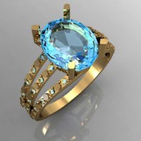 Помолвочное кольцо Д12032