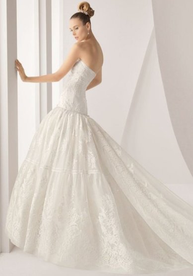 Свадебное платье D48552 - Свадебная арт-студия De Lure