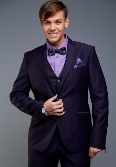 Свадебный мужской костюм B3691 - Салон костюмов Bazioni